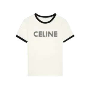 White Celine T Shirt