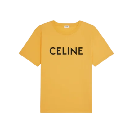 Yellow Celine T Shirt